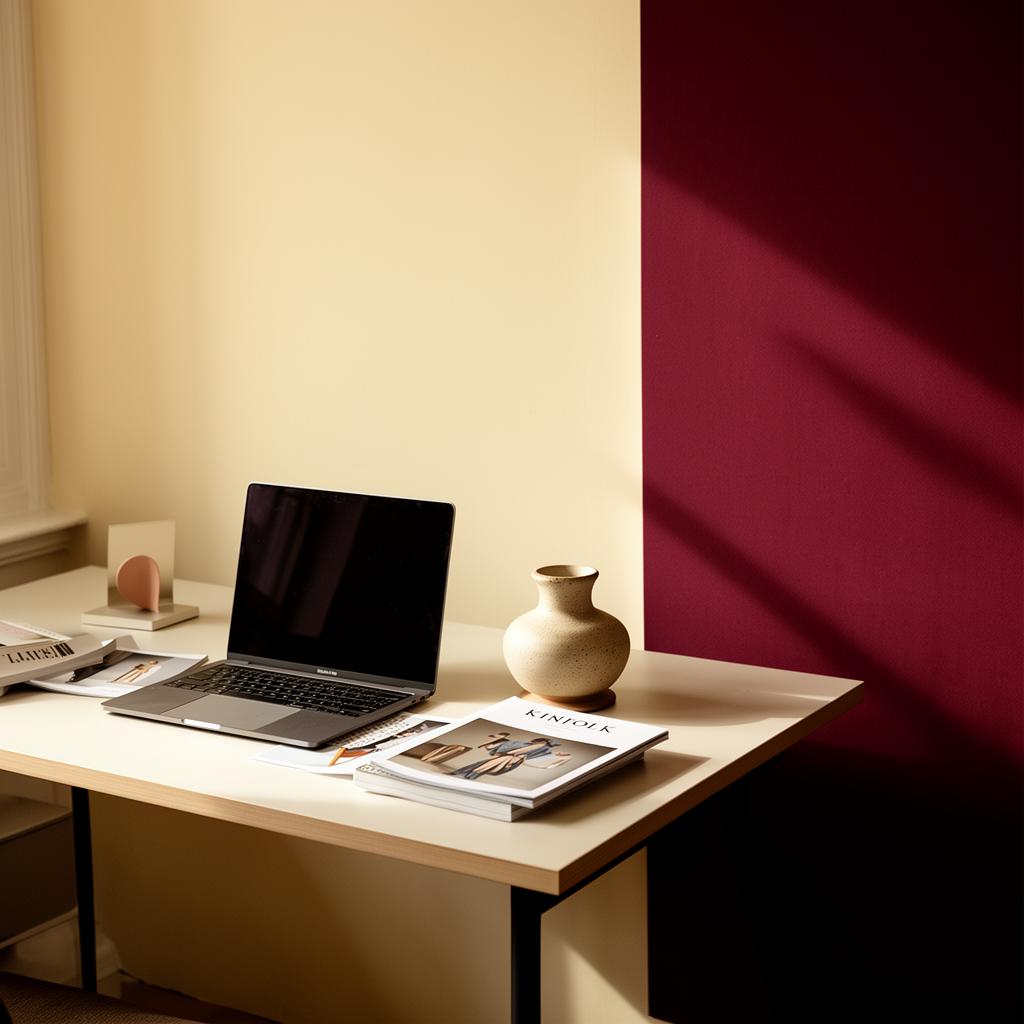 Editorial creative workspace